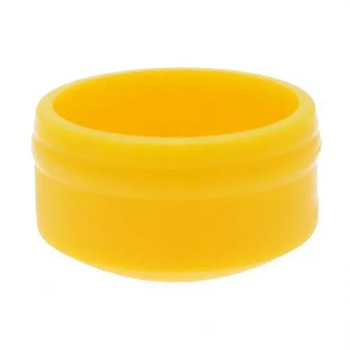 M12 x 20.5mm - Secure Nut & Bolt Caps - Yellow - LDPE | Vital Parts - SNC049