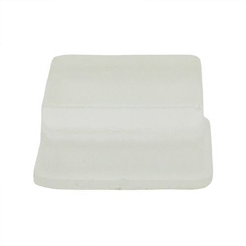 19.8mm x 9.7mm Stick on Feet - Clear | Vital Parts