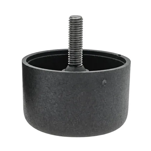 60mm Sofa Foot (M8 Thread) | HDPE and Steel