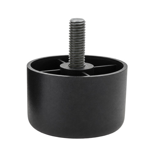 60mm Sofa Foot (M10 Thread) | HDPE and Steel