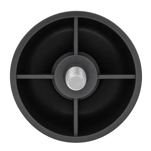 60mm Sofa Foot (M10 Thread) | HDPE and Steel