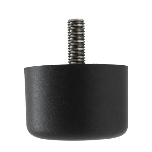 60mm Sofa Foot (M10 Thread) | HDPE and Steel