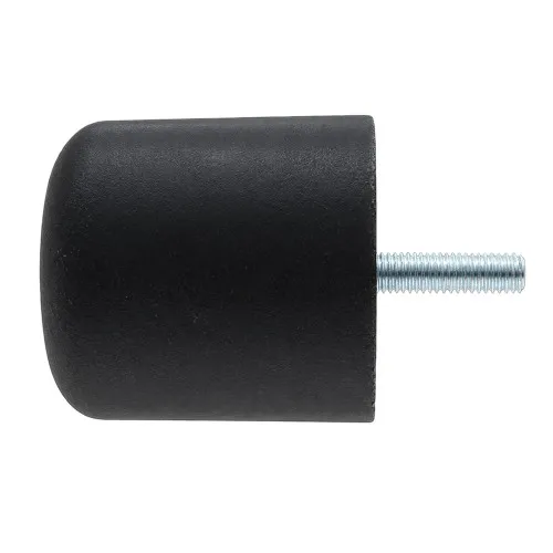 60mm Sofa Foot (M8 Thread) | HDPE and Steel