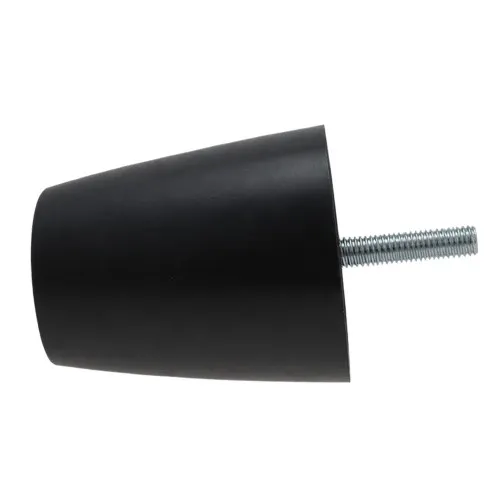 64mm Sofa Foot (M8 Thread) | HDPE and Steel
