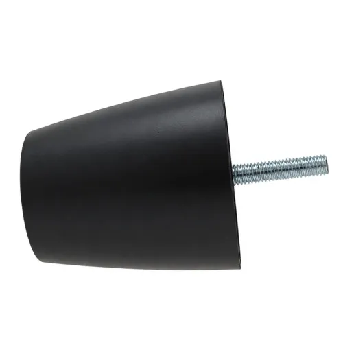 70mm Sofa Foot (M8 Thread) | HDPE and Steel