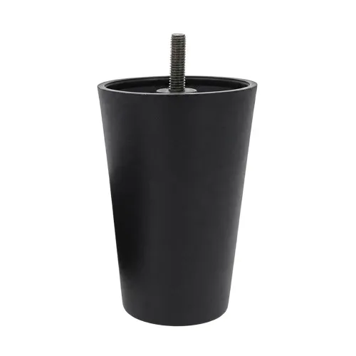 75mm Sofa Foot (M8 Thread) | HDPE and Steel