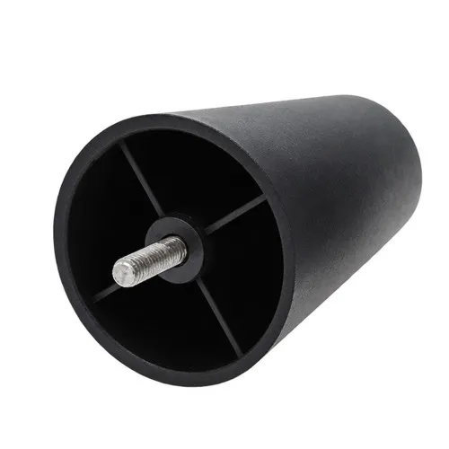 75mm Sofa Foot (M8 Thread) | HDPE and Steel