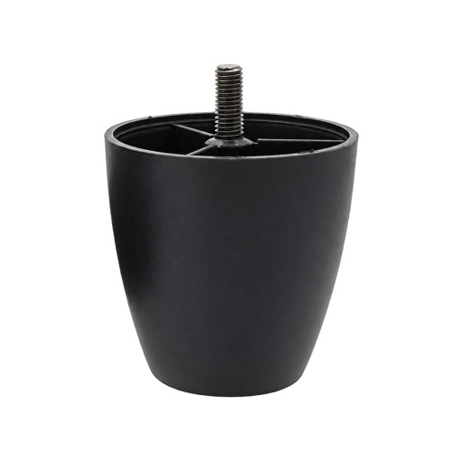 90mm Sofa Foot (M10 Thread) | HDPE and Steel