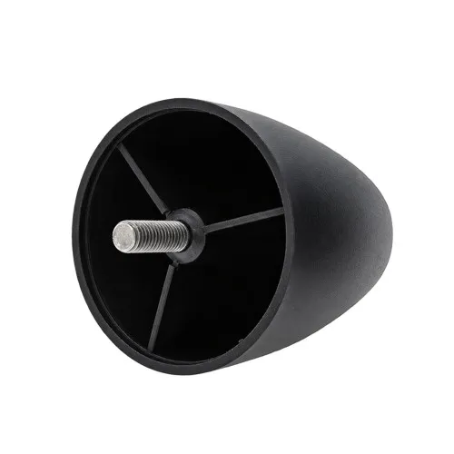 90mm Sofa Foot (M10 Thread) | HDPE and Steel