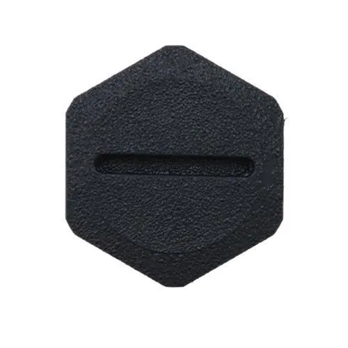 Liquid Tight Threaded Plugs - NPT 1/2 Thread  ,Black Nylon