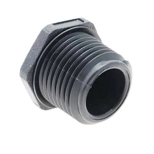 Liquid Tight Threaded Plugs - NPT 3/4 Thread  ,Grey Nylon
