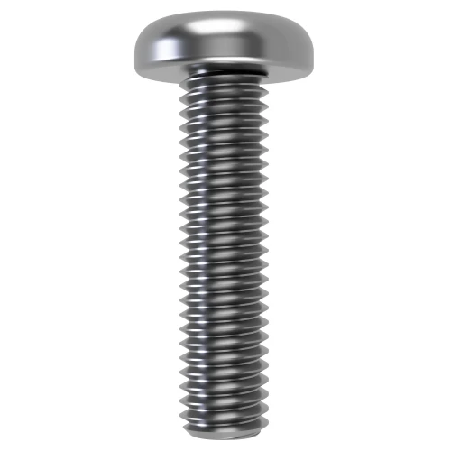 M2.5 x 12mm - Slot Pan Head Machine Screws DIN 85 - A4 Stainless Steel | Vital Parts