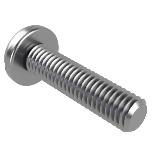 M4 x 10mm Slotted Pan Head Machine Screw (DIN 85) | A2 Stainless Steel