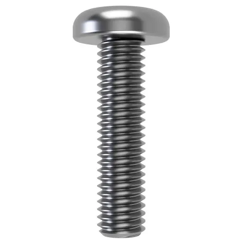M4 x 30mm Slotted Pan Head Screw DIN 85 A2 Stainless Steel