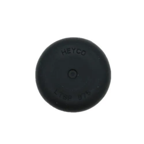 19.1mm Liquid Tight Hole Plug (Break Through) - 1.6mm-6.4mm Panel | Nylon & TPE