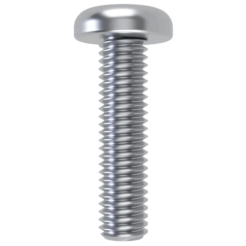 M4 x 8mm Slotted Pan Head Screw DIN 85 - BZP | Vital Parts