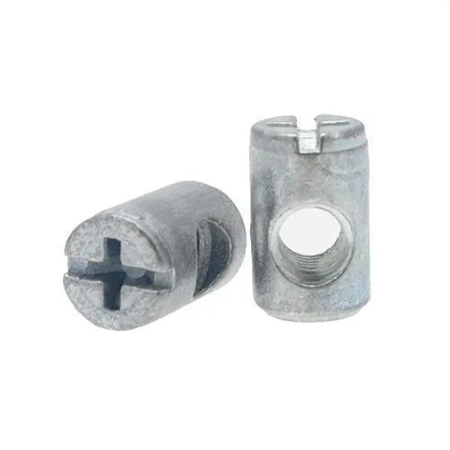 M8 Cross Dowel Nut | 20mm Length Steel