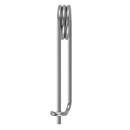 130mm Safety Retaining Pin, 76mm Grip Length, BZP