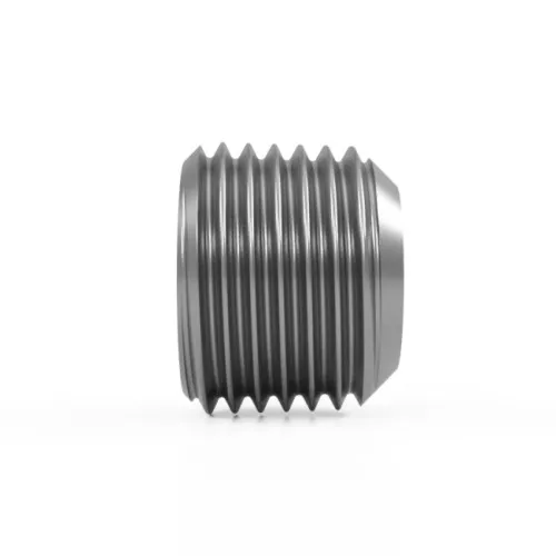 M8 Socket Pipe Plug (H4 Hex Drive) - 1mm Pitch - 8mm Length (DIN 906) | A2 Stainless Steel