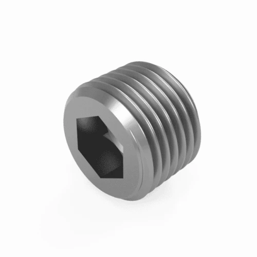 M8 x 1mm Socket Pipe Plug DIN 906 A4 Stainless Steel | Vital Parts