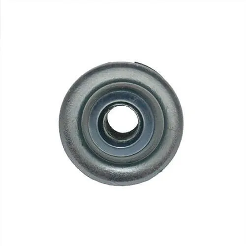22mm Round Spring Threaded Tube Insert (M6 Thread) - 1mm Wall | Spring Steel