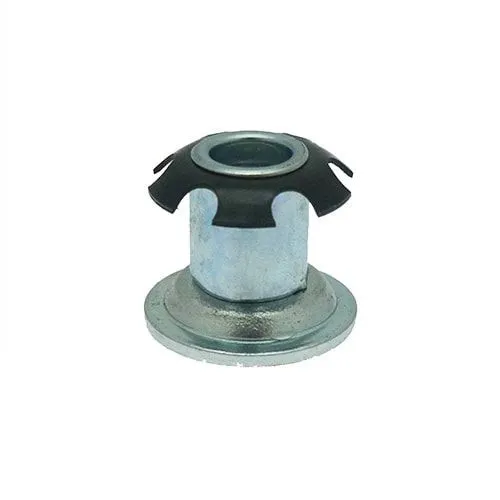 38mm Round Spring Threaded Tube Insert (M10 Thread) - 1.5mm Wall | Spring Steel