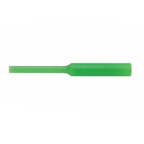 2.8-5mm Green Pull Tab Plug (25.4mm x 25.4mm) | Silicone