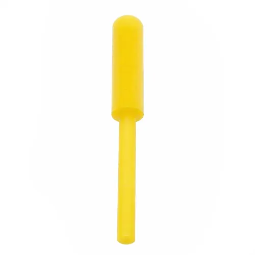 3.9-7.9mm Yellow Pull Tab Plug (31.8mm x 31.8mm) | Silicone