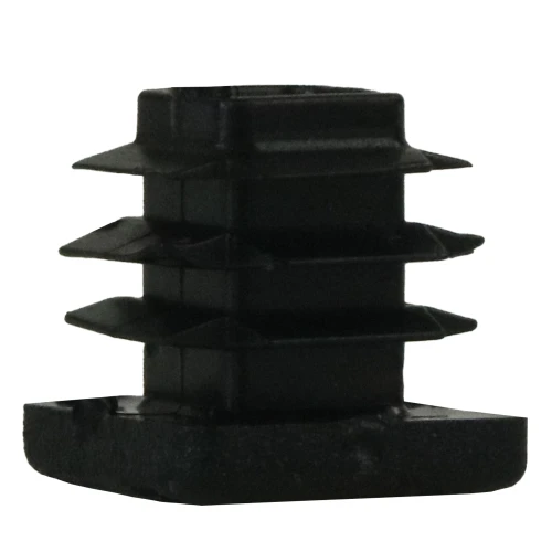 12.7mm x 12.7mm Square Tube Inserts,Black