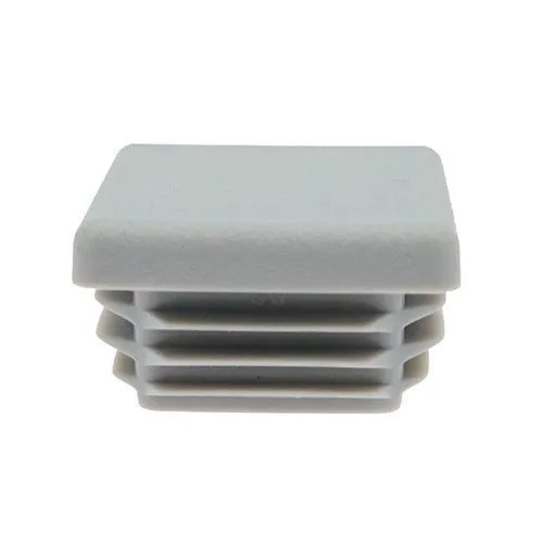 16mm x 16mm Square Tube Insert (For 12-14.4mm Tube) 0.8-2mm Wall | Grey LDPE