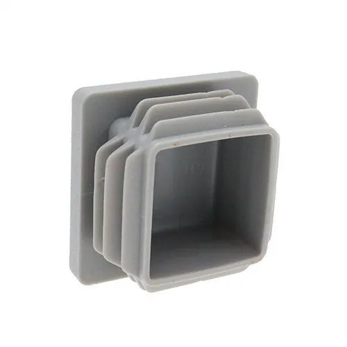 16mm x 16mm Square Tube Insert (For 12-14.4mm Tube) 0.8-2mm Wall | Grey LDPE