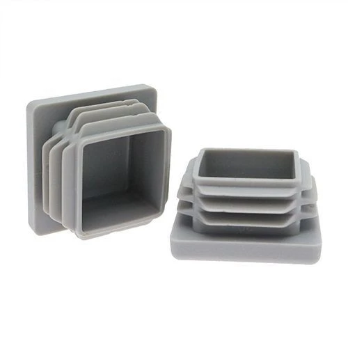 16mm x 16mm Square Tube Inserts,Grey