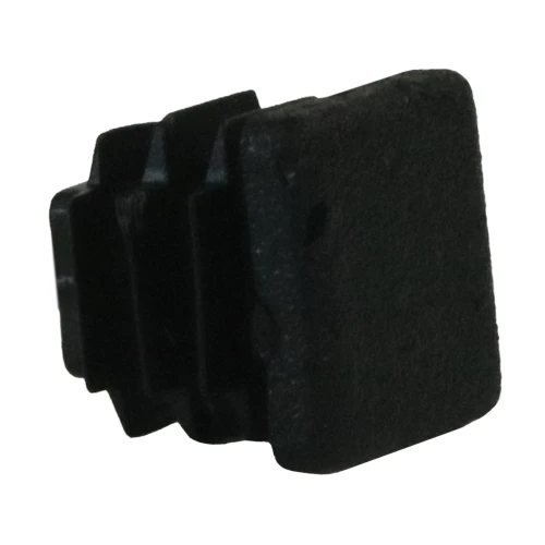 19mm x 19mm Square Tube Inserts,Black