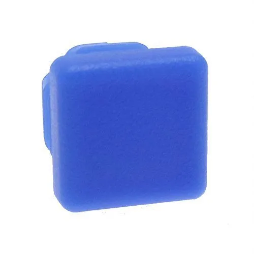 19mm x 19mm Square Tube Insert (For 14-17.4mm Tube) 0.8-2.5mm Wall | Blue LDPE