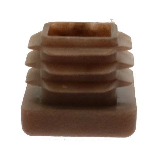19mm x 19mm Square Tube Inserts,Brown
