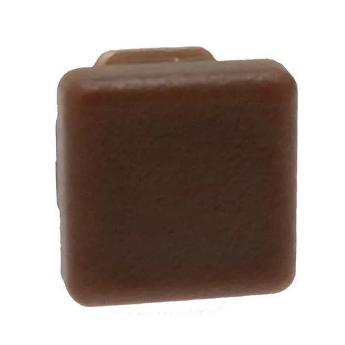 19mm x 19mm Square Tube Insert (For 14-17.4mm Tube) 0.8-2.5mm Wall | Brown LDPE