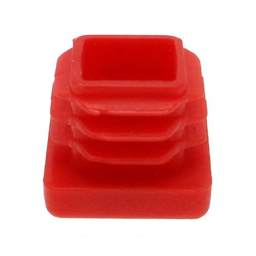 19mm x 19mm Square Tube Inserts,Red