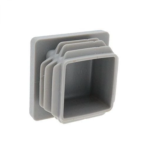 25.4mm x 25.4mm Square Tube Inserts,Grey