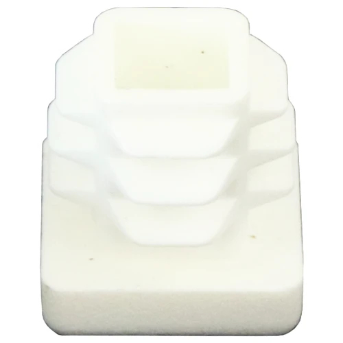 30mm x 30mm Square Tube Inserts,White
