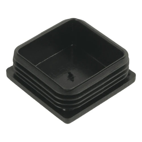 40mm x 40mm Square Tube Inserts,Black