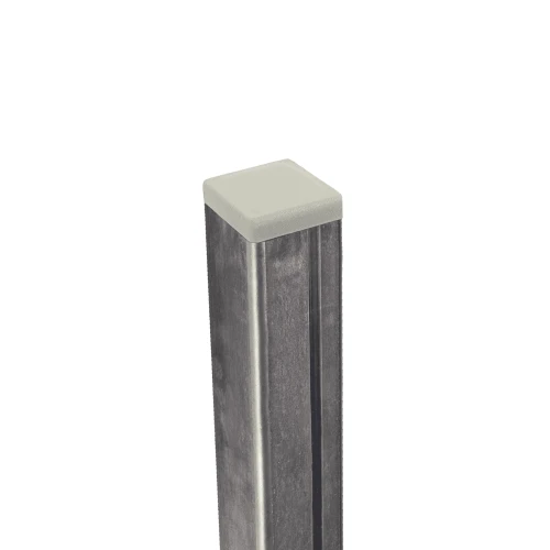 40mm x 40mm Square Tube Inserts,Mid Grey