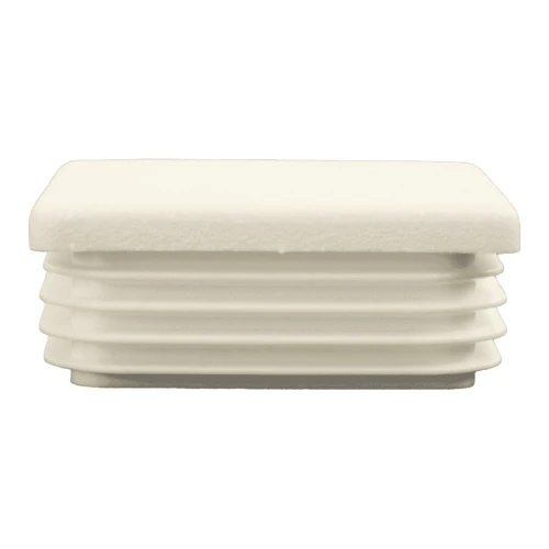 40mm x 40mm Square Tube Inserts,White