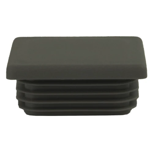 44.4mm x 44.4mm Square Tube Inserts,Black