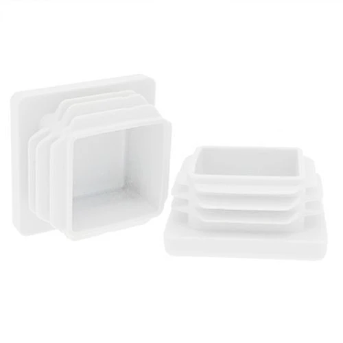 48mm x 48mm Square Tube Inserts,White