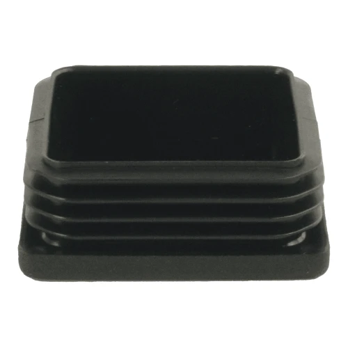 55mm x 55mm Square Tube Inserts,Black