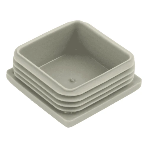 55mm x 55mm Square Tube Inserts,Grey