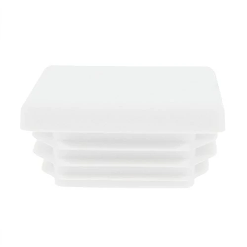 65mm x 65mm Square Tube Inserts,White