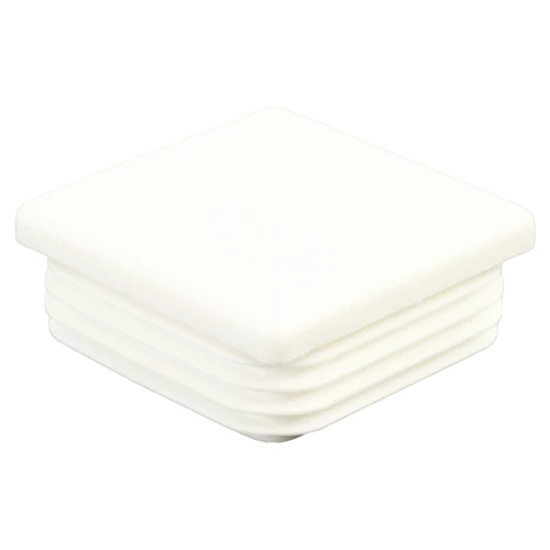 65mm x 65mm Square Tube Inserts,White
