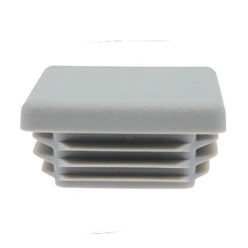 75mm x 75mm Square Tube Insert (For 62-67mm Tube) 4-6.5mm Wall | Grey LDPE