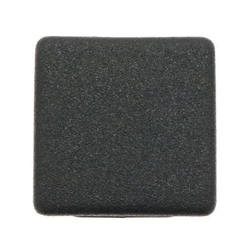12mm x 12mm Square Tube Insert (For 8-10mm Tube) 1-2mm Wall | Black LDPE